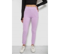 Спортивные штаны женские, цвет сиреневый, 238R345