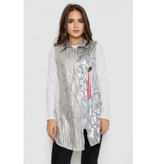 Сукня на блискавці в комплекті з лонгслівом, колір сірий, 247R16959