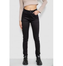 Джинси жіночі стрейч, колір чорний, 244RM017