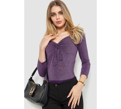 Боді ошатне, колір фіолетовий, 244R100