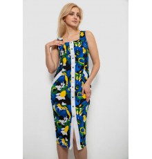 Сарафан жіночий з принтом, колір синій, 230R029