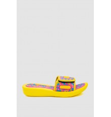Шльопанці дитячі гумові, колір жовтий, 243R617B-41