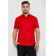 Сорочка чоловіча, колір червоний, 214R7113