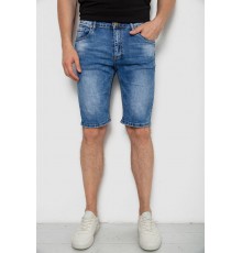 Шорти чоловічі джинсові, колір синій, 244RLS22-0210X