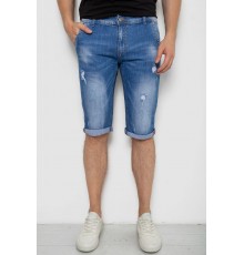 Шорти чоловічі джинсові, колір синій, 244RLS22-0216
