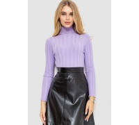 Гольф женский однотонный, цвет сиреневый, 204R056