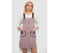 Сарафан жіночий, колір пудровий, 230R107-5