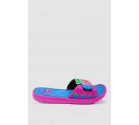 Шлепанцы детские для девочек, цвет розово-голубой, 243R6009b-17A