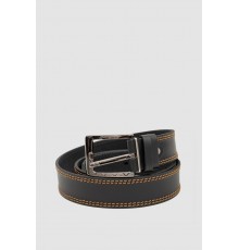 Ремінь чоловічий, колір чорно-бежевий, 196R40U1W4-1