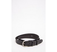 Жіночий ремінь, з класичною пряжкою, чорного кольору, 196R25YOW29