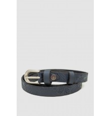 Ремінь жіночий тонкий, колір темно-синій, 196R15Y0W16