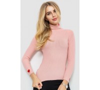 Гольф женский однотонный, цвет светло-розовый, 204R052