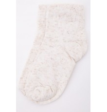 Дитячі однотонні шкарпетки, світло-бежевого кольору, 167R605-1
