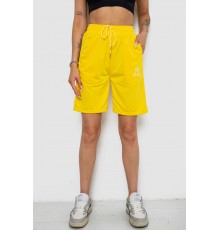 Шорти жіночі, колір жовтий, 238RJH019-1