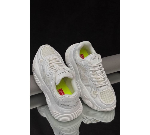 Кроссовки женские, цвет белый, 248RCX1270