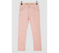 Джинсы для девочек, цвет персиковый, 247R10018