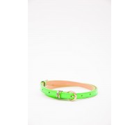 Женский ремень из кожзама, салатового цвета, 196RL1510W28