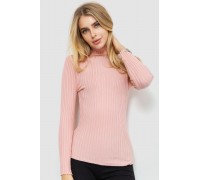 Гольф жіночий однотонний, колір світло-рожевий, 204R048