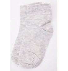 Дитячі однотонні шкарпетки, світло-сірого кольору, 167R605-1
