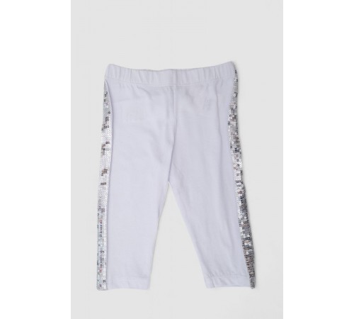 Велотреки для дівчаток, колір білий, 247R514