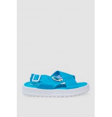 Дитячі босоніжки для дівчаток, колір бірюзовий, 243R8434-2