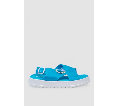 Дитячі босоніжки для дівчаток, колір бірюзовий, 243R8434-2