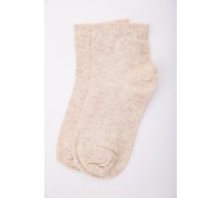 Дитячі однотонні шкарпетки, бежевого кольору, 167R603