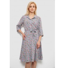 Сукня софт c квітковим принтом, колір джинс, 230R040-10