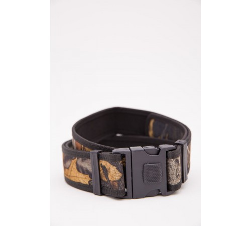 Ремінь тактичний поясний чоловічий, колір чорно-коричневий, 196R55T1316