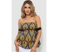 Топ жіночий різнокольоровий, колір різнобарвний, 244R066