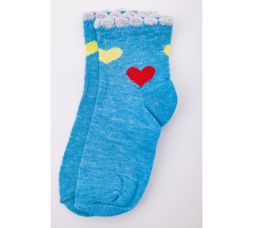 Бавовняні дитячі шкарпетки, блакитного кольору, 167R601-1