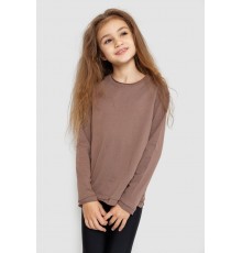 Лонгслів однотонний унісекс, колір мокко, 102R1532