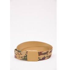 Ремінь однотонний, колір бежевий, 196R40T1W9