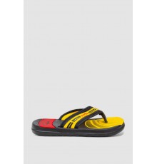 Вьетнамки детские для мальчиков 243R8423C-6, цвет Черно-желтый