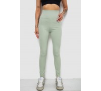 Лосини однотонні в рубчик, колір оливковий, 238R606