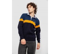 Свитер-обманка мужской, цвет синий, 161R913