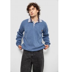 Светр-обманка чоловічий, колір джинс, 161R924