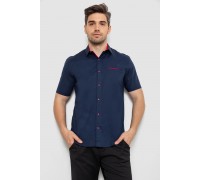 Сорочка чоловіча, колір темно-синій, 214R7112