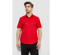 Мужская рубашка с принтом, цвет красный, 186R7010