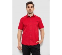 Чоловіча сорочка з принтом, колір червоний, 186R7124