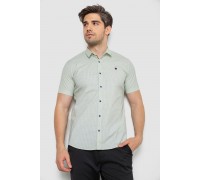 Сорочка чоловіча однотонна, колір оливковий, 214R6917-13