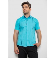 Сорочка чоловіча однотонна, колір блакитний, 214R7003-5