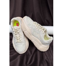 Кросівки жіночі, колір бежевий, 248RCX1270