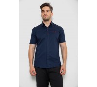 Сорочка чоловіча, колір синій, 214R7114-2