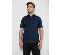 Сорочка чоловіча класична, колір темно-синій, 214R7116