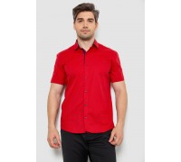 Рубашка мужская с принтом, цвет красный, 214R7129