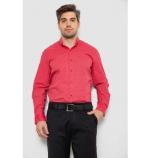 Сорочка чоловіча з довгим рукавом, колір кораловий, 214R7475