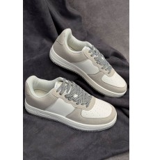 Кроссовки мужские, цвет бело-серый, 248RHB710-6