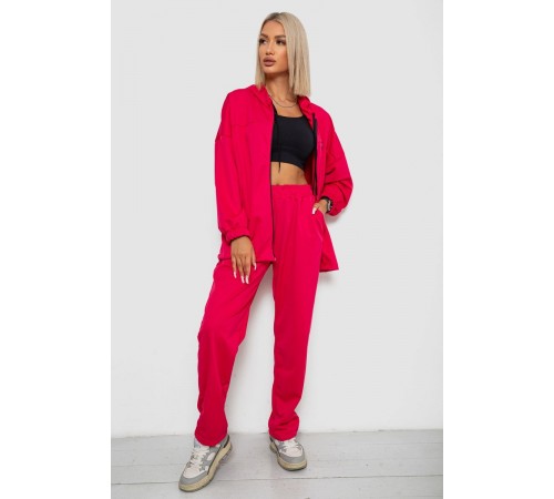 Спортивный костюм женский, цвет малиновый, 238R114