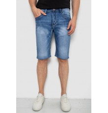 Шорти чоловічі джинсові, колір синій, 244RK7115